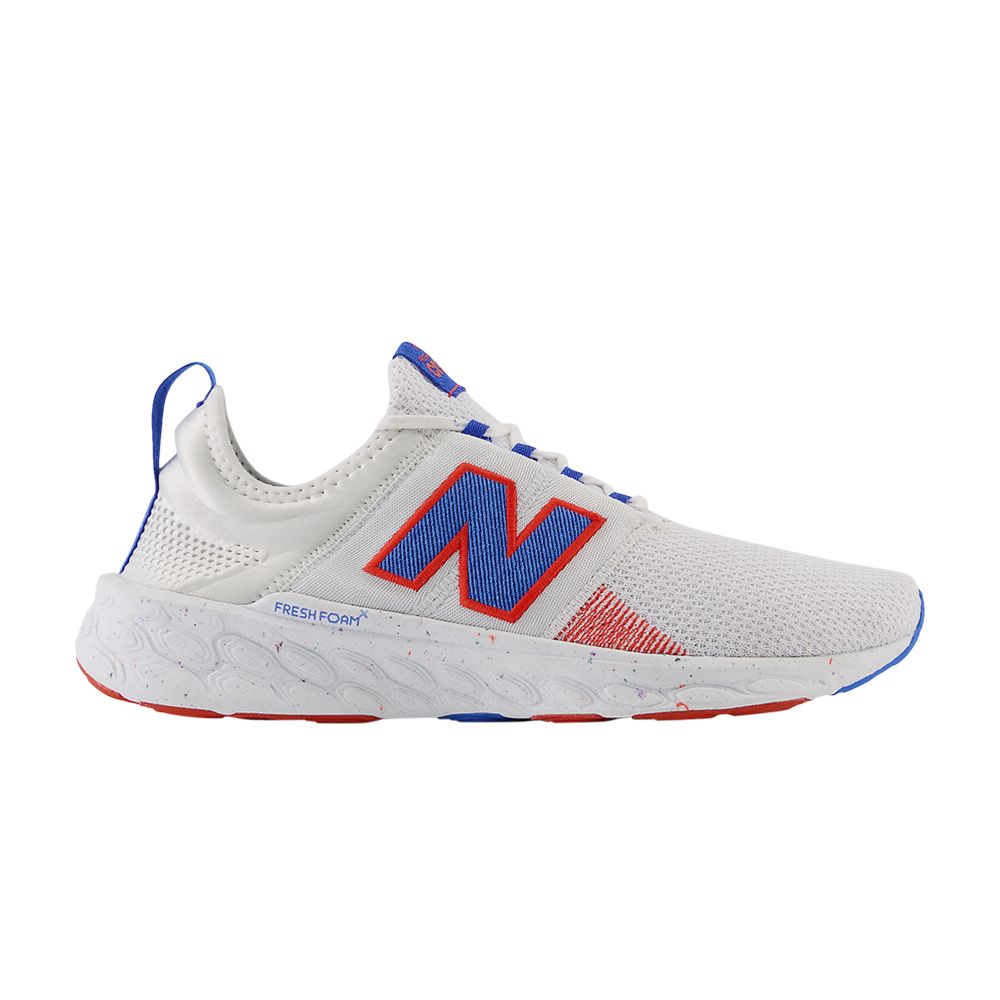 New Balance Fresh Foam X Cruz v3 2E Wide 'Artisan - White Neo Flame' | Men's Size 7.5 - MCRZELW3-2E