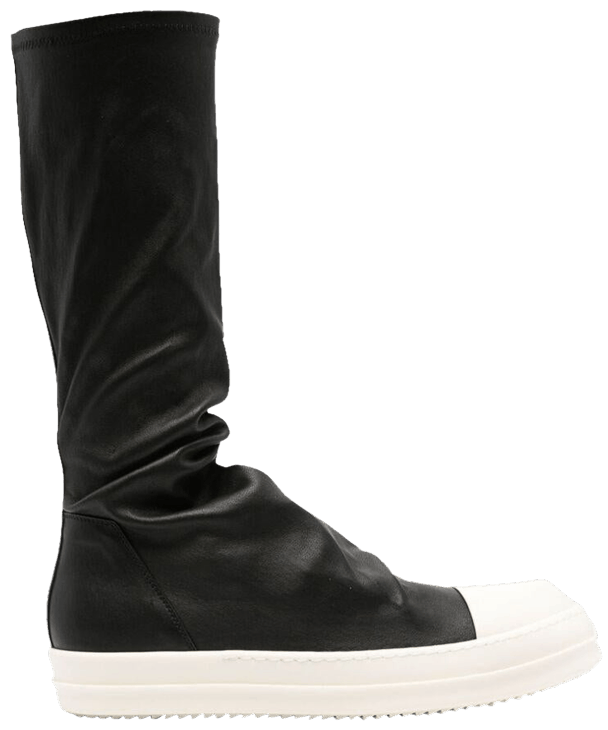 Buy Rick Owens Lido Stocking Sneaks 'Black Milk' - RU01D3895 LS