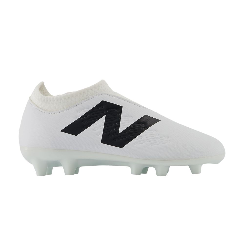 Pre-owned New Balance Tekela V4+ Magique Fg Big Kid Wide 'white Black' | Kid's Size 11