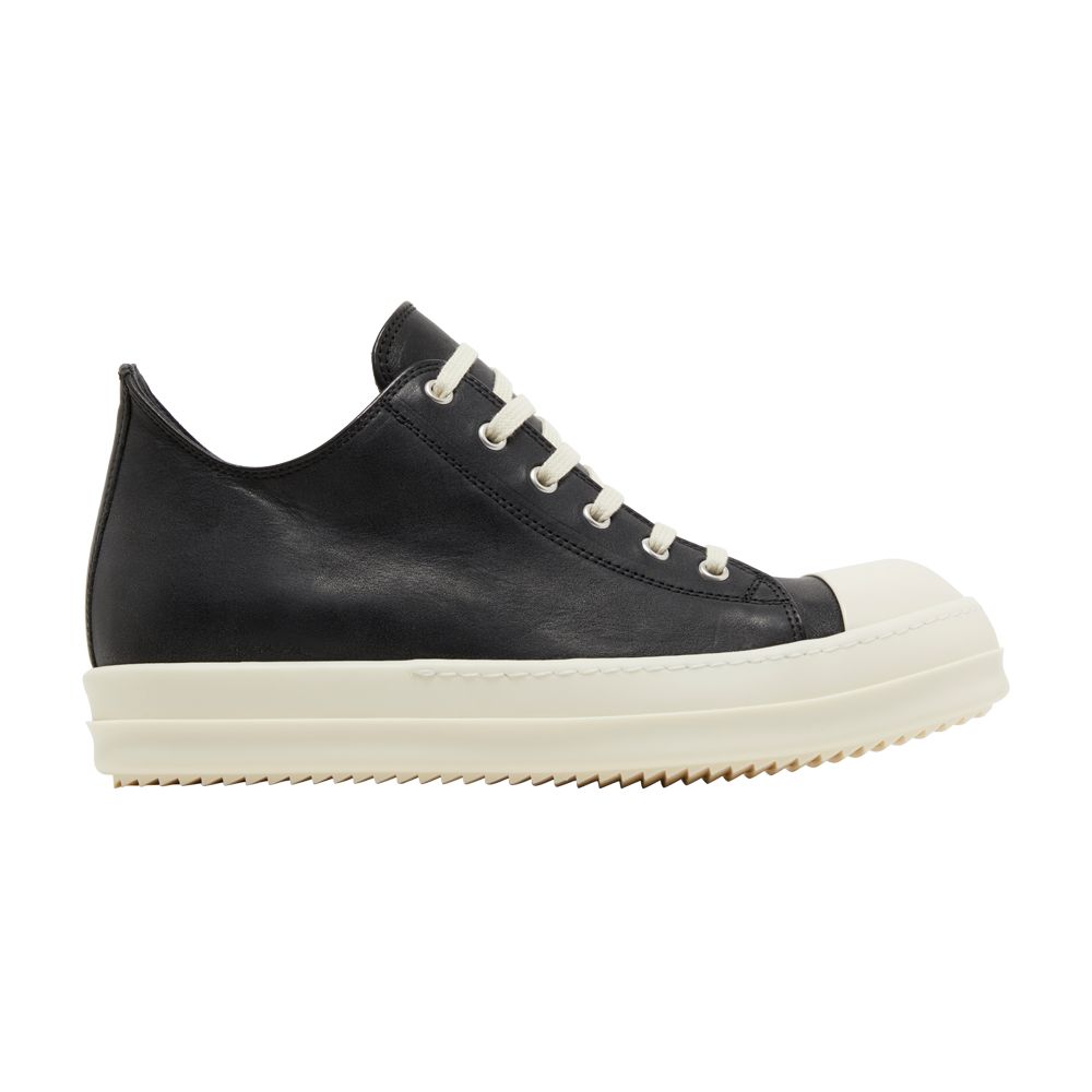 Pre-owned Rick Owens Lido Low 'black Milk' | Men's Size 41.5