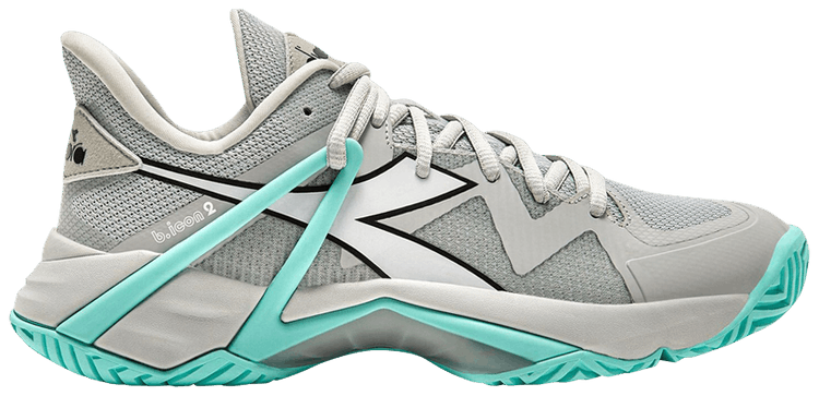 Diadora Wmns BIcon 2 AG Silver Aruba Blue