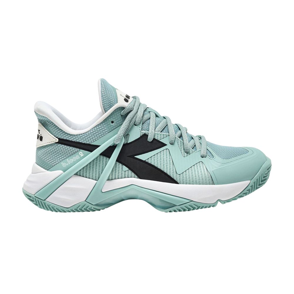 Diadora Wmns B.Icon 2 Clay 'Surf Spray Black' | Teal | Women's Size 10.5 - 101-179107-D0849
