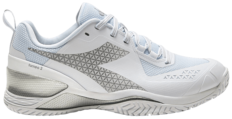 Diadora Wmns Blushield Torneo 2 AG White Silver
