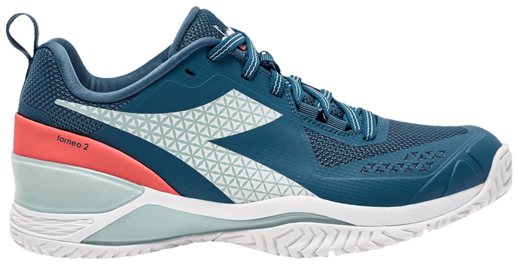 Diadora Wmns Blushield Torneo 2 AG Surf Spray Legion Blue