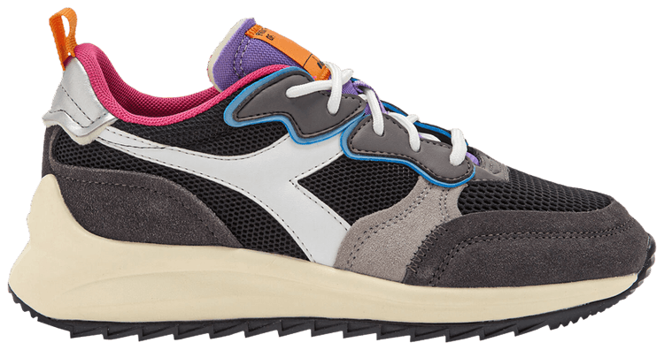 Diadora Wmns Jolly Suede Black Dark Gull Grey