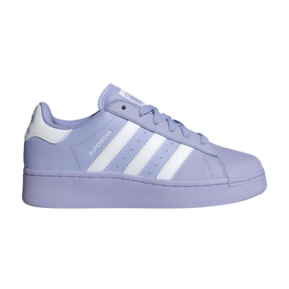 Pre-owned Adidas Originals Wmns Superstar Xlg 'violet Tone' In Purple