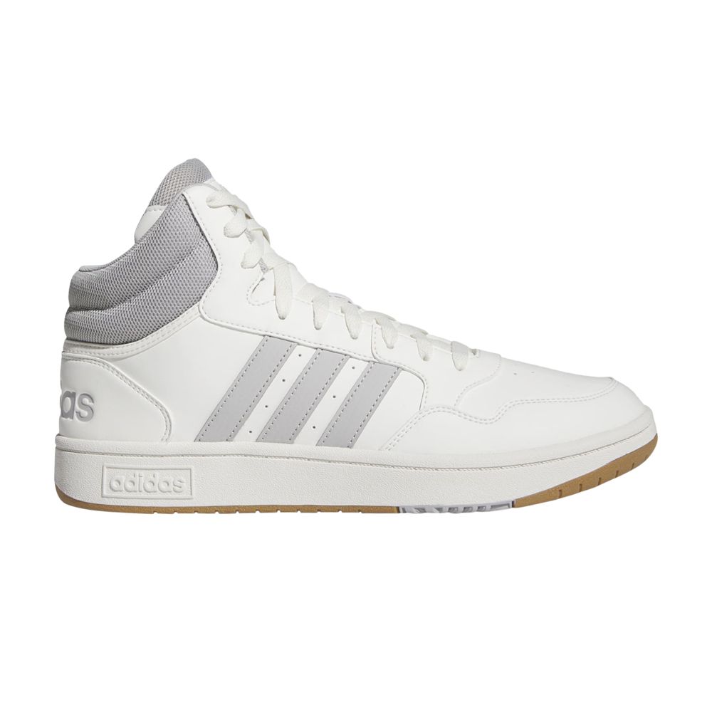 adidas Hoops 3.0 Mid 'White Grey Gum' | Men's Size 8.5