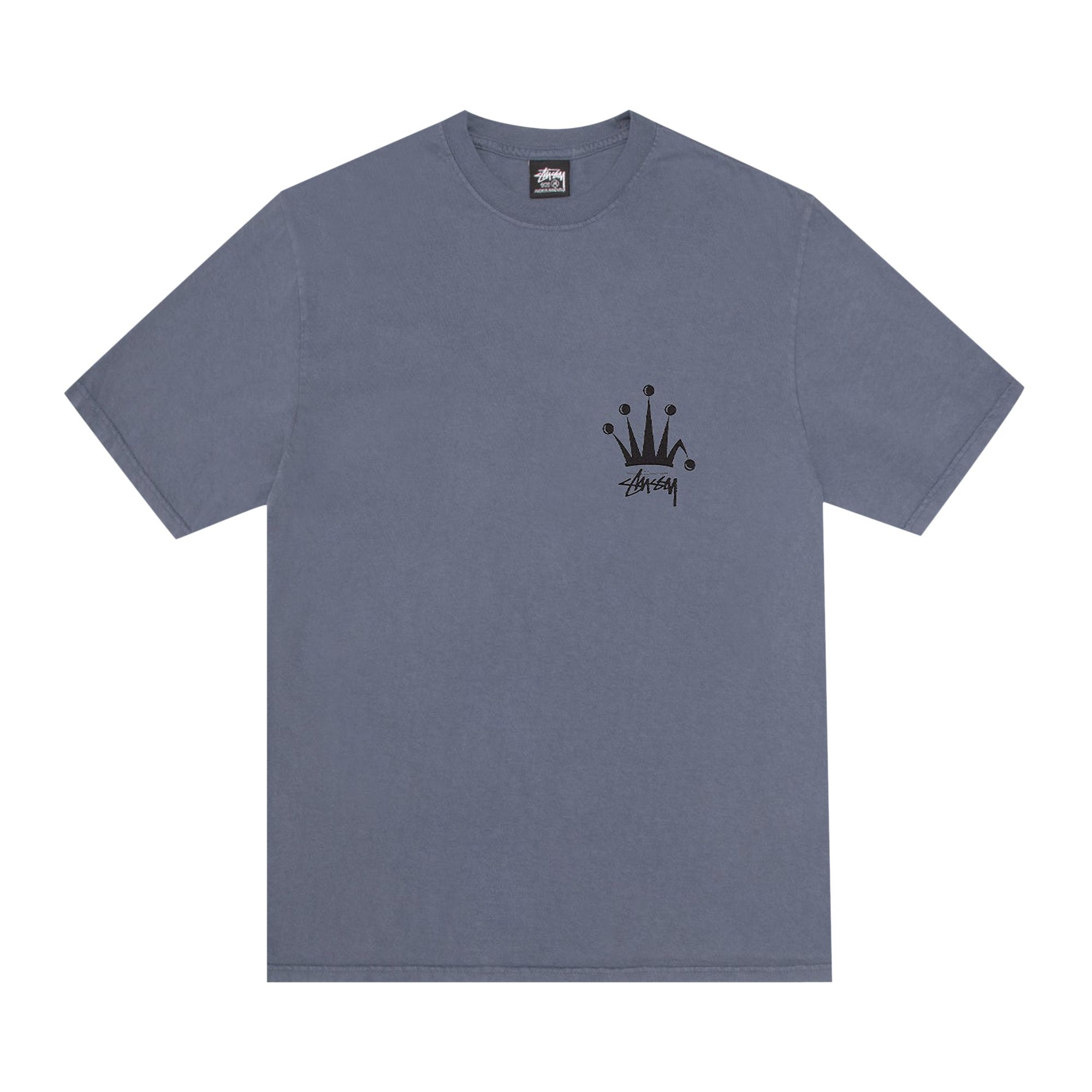 Stussy Regal Crown Tee 'Indigo' | Blue | Men's Size M