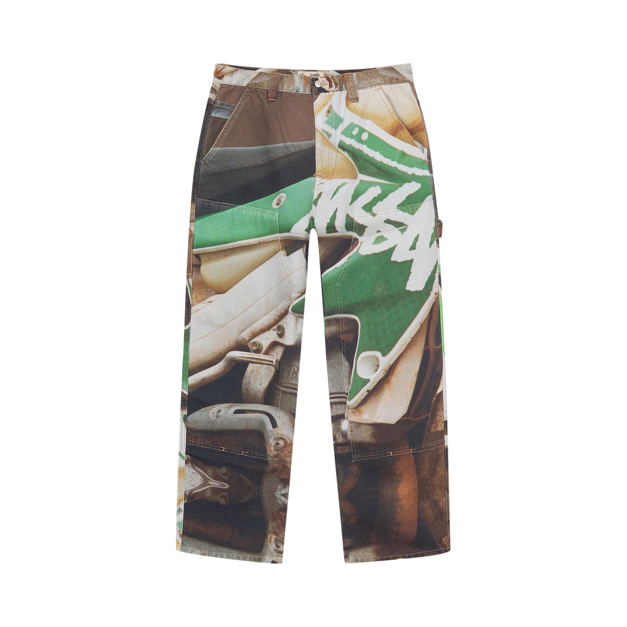 STUSSY Pre-owned Work Pant 'multicolor' In Multi-color
