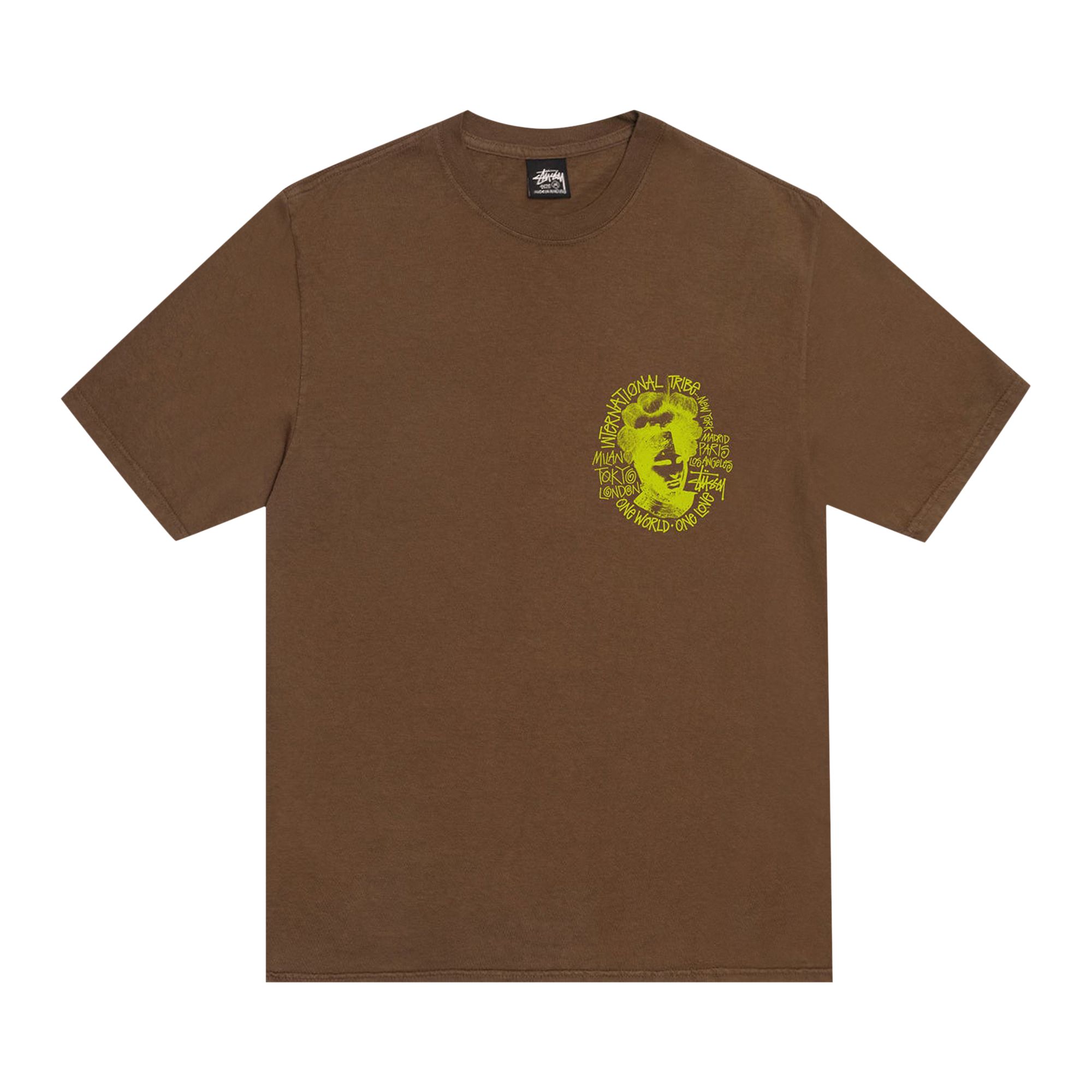 Pre-owned Stussy Camelot Tee 'brown'