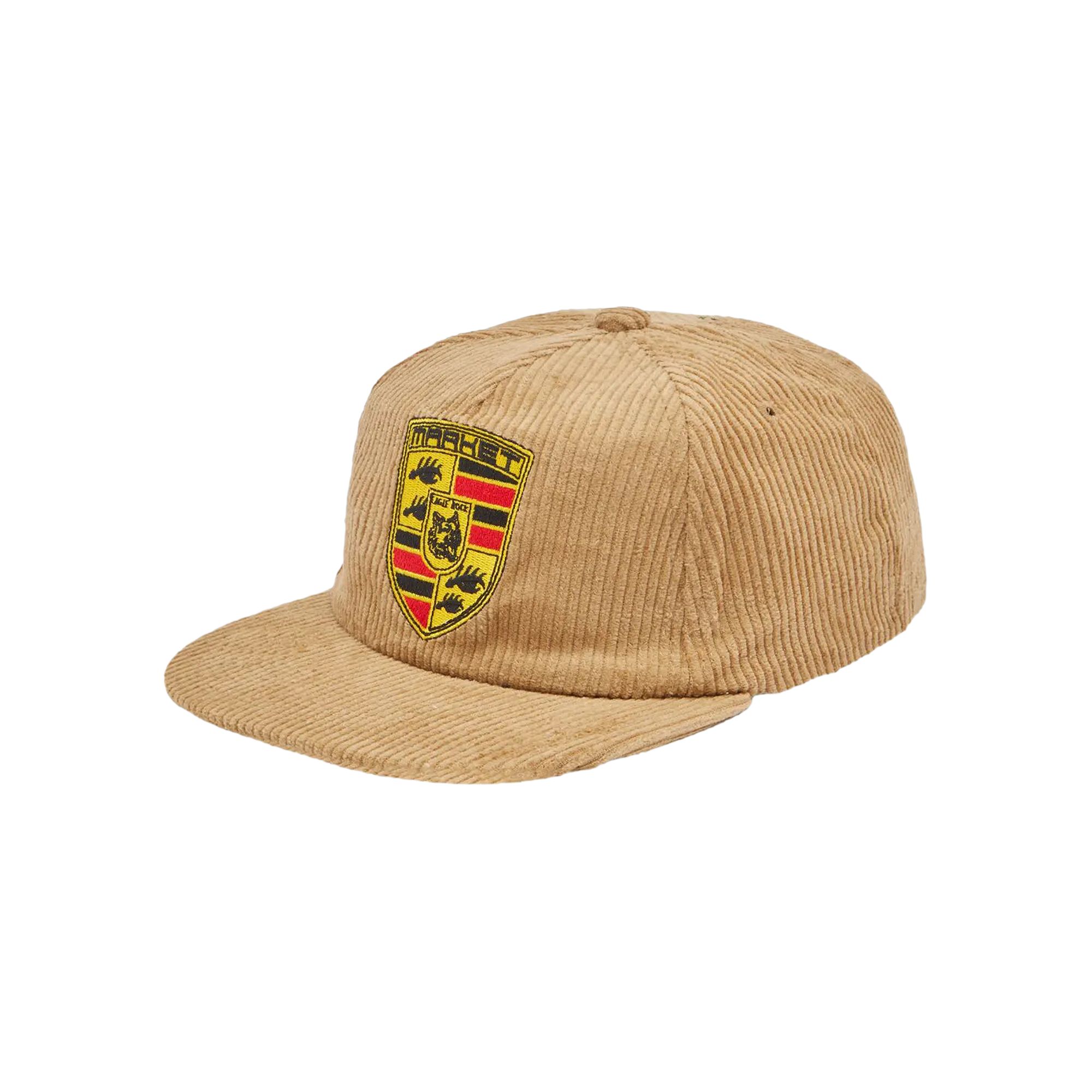 Pre-owned Market Ultimate Performance Bear 5-panel Hat 'khaki' | Brown | Men's Size Onesize