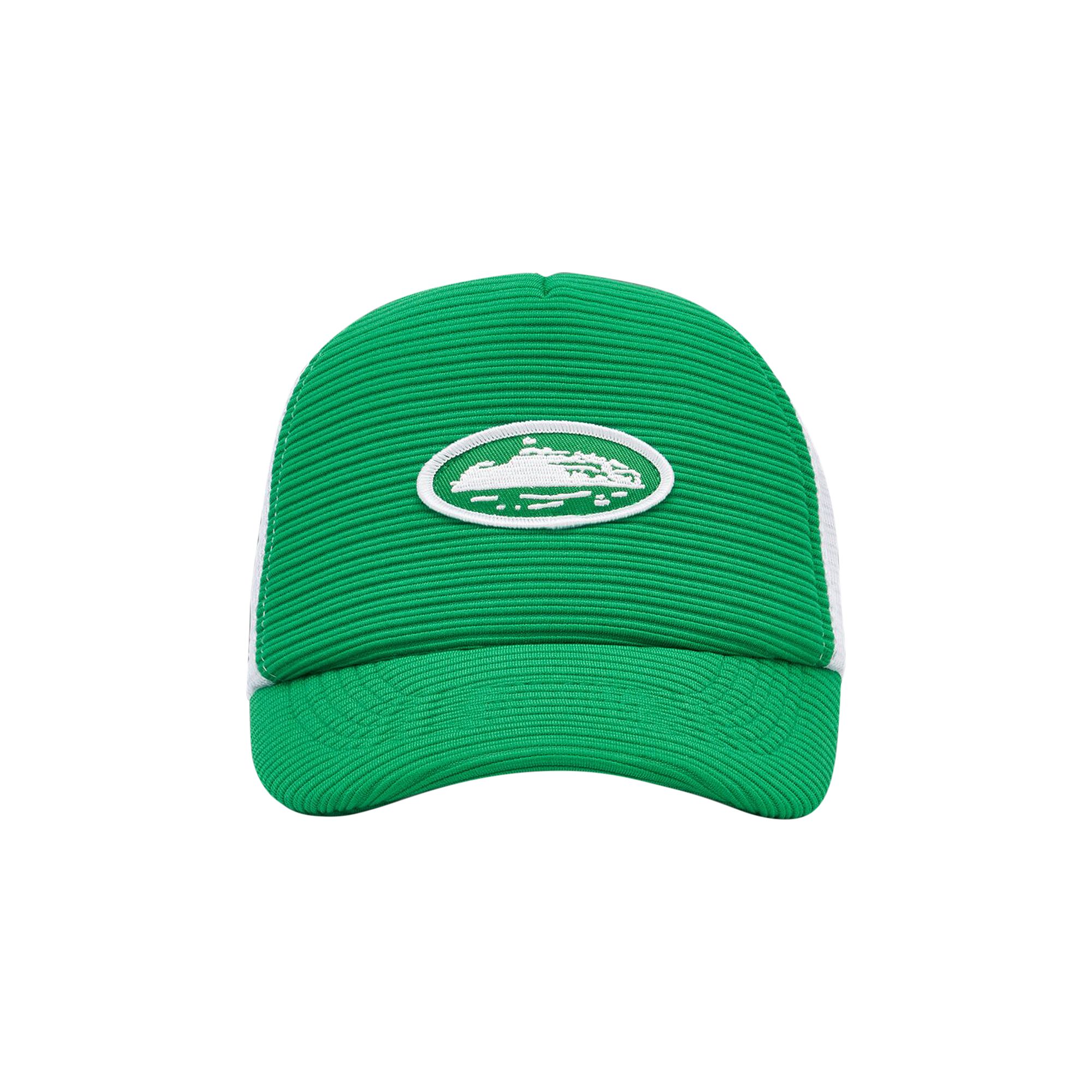 Pre-owned Corteiz Short Peak Trucker 'green'