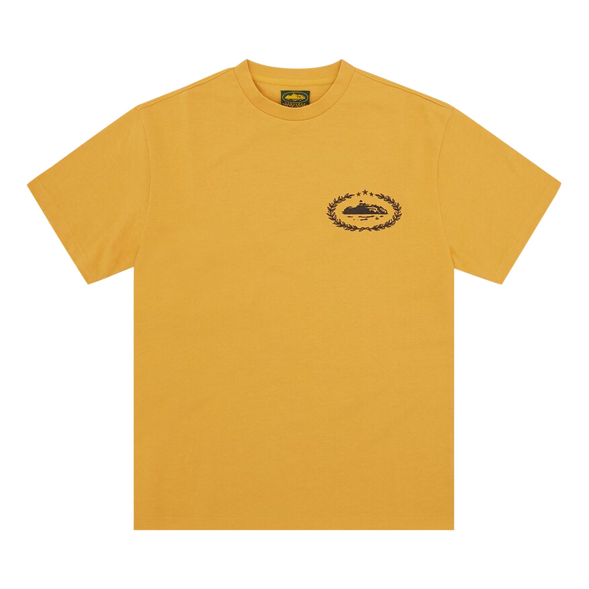 Pre-owned Corteiz Royale Heavyweight Tee 'mustard' | Yellow | Men's Size S