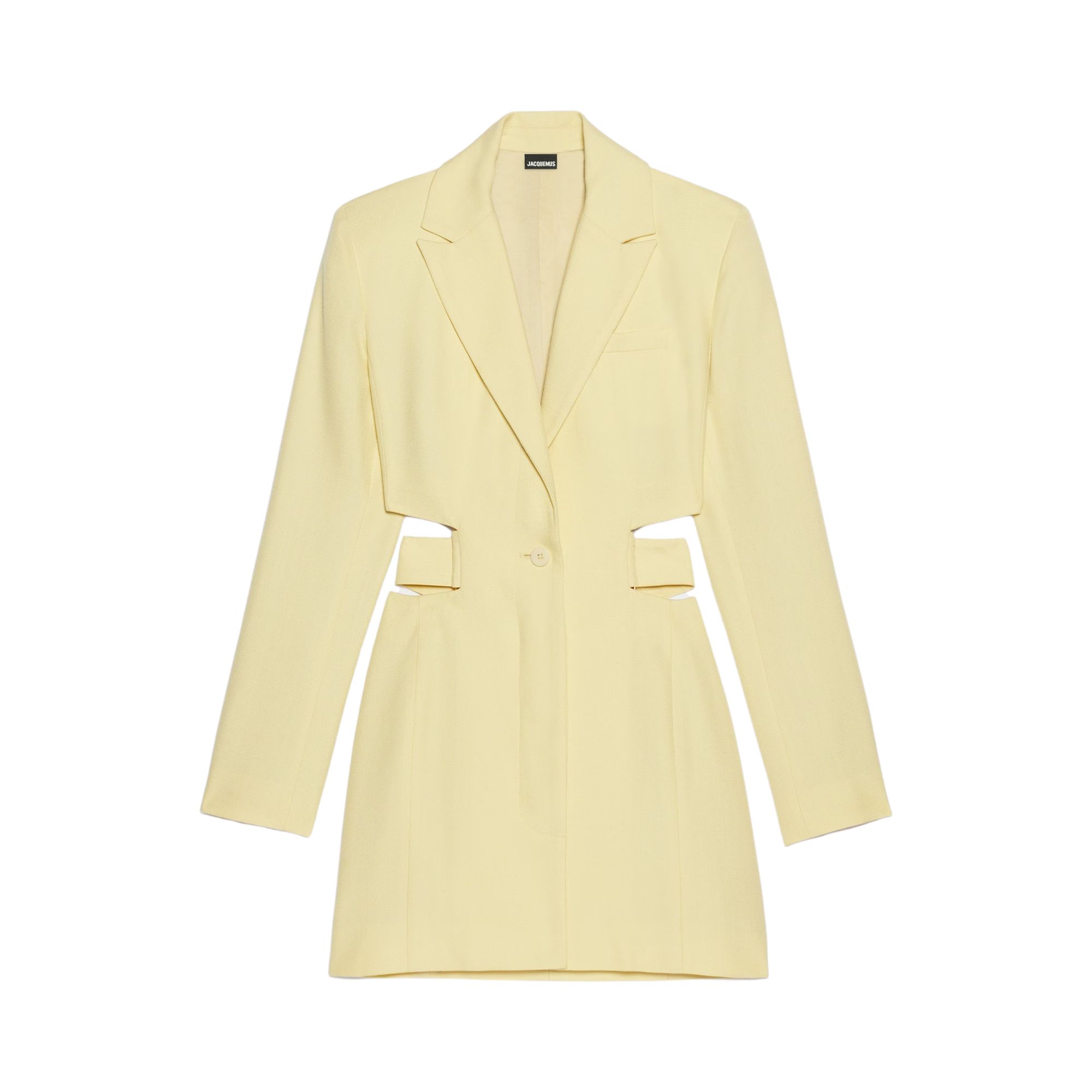 Pre-owned Jacquemus La Robe Bari 'pale Yellow' | Women's Size 34