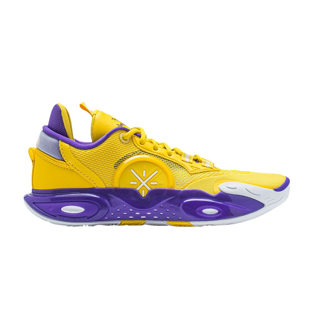 Pre-owned Li-ning Wade All City 12 'city Of Angels' In Yellow