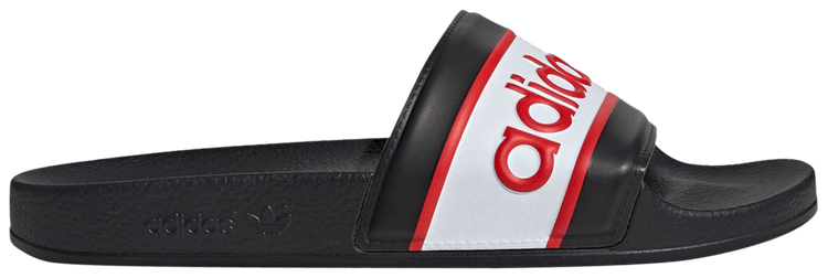 Adidas Adilette Slide Black Red