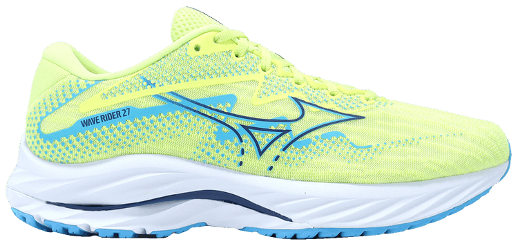 Mizuno Wave Rider 27 Sharp Green Navy Peony