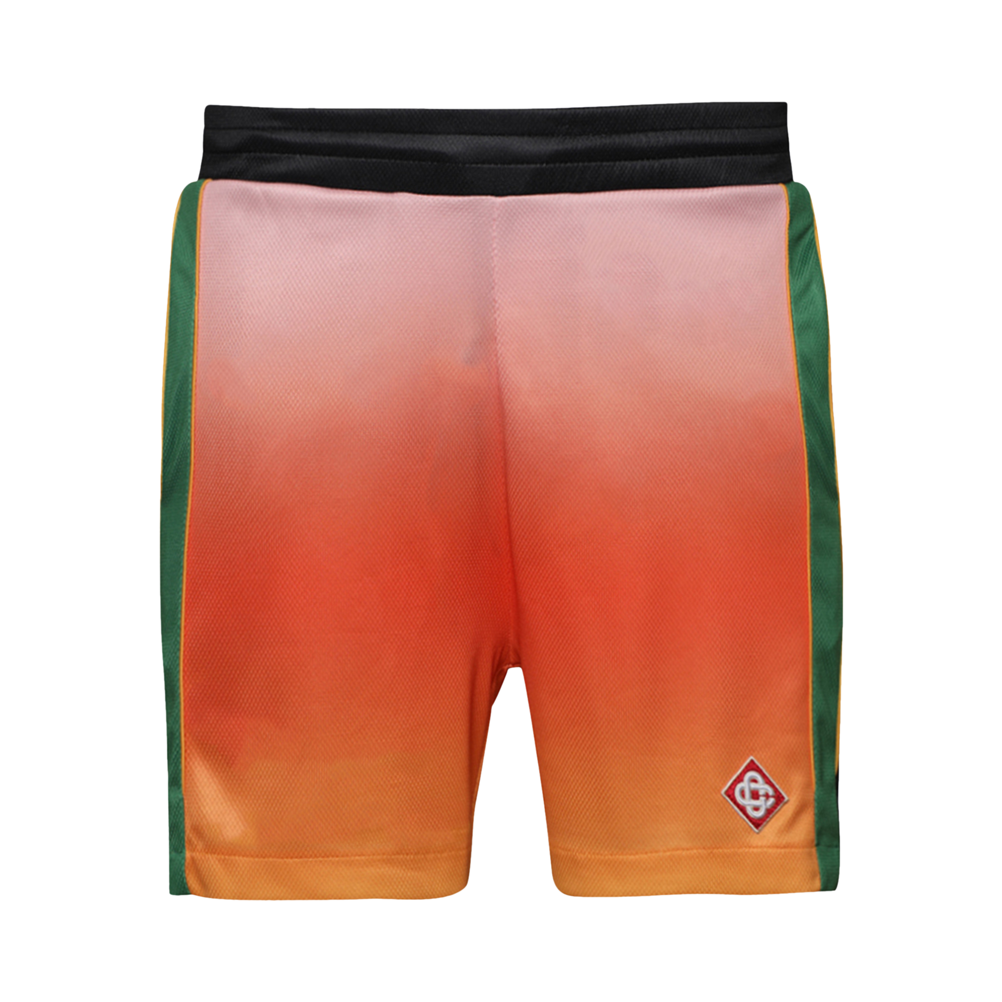 Pre-owned Casablanca Football Shorts 'gradient' In Multi-color