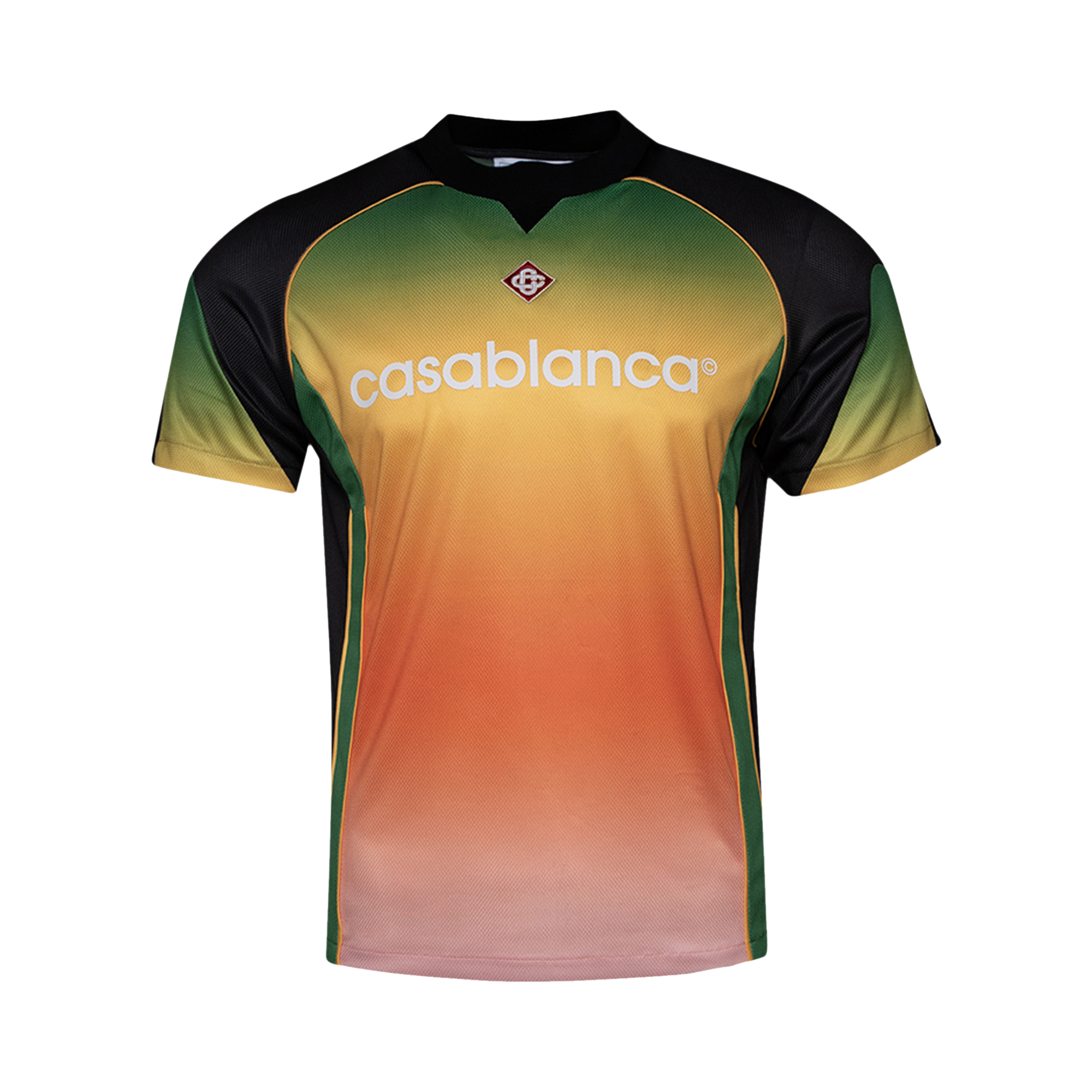 Pre-owned Casablanca Football Shirt 'gradient' In Multi-color