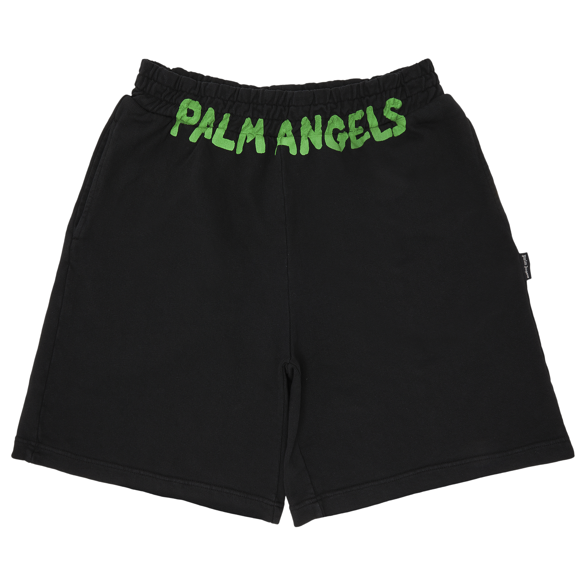 Pre-owned Palm Angels Seasonal Logo Sweatshort 'black'