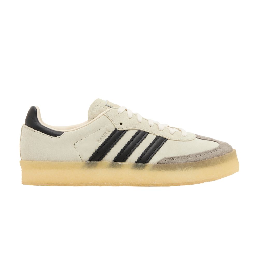 adidas Ronnie Fieg x Clarks x 8th Street Samba 'Kithmas - White Black' | Cream | Men's Size 10