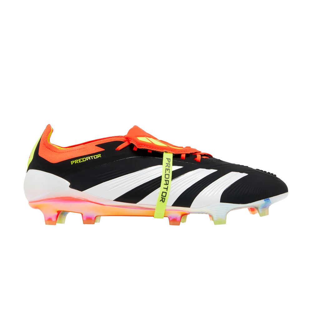 adidas Predator Elite Foldover Tongue FG 'Solar Energy Pack' | Black | Men's Size 10.5