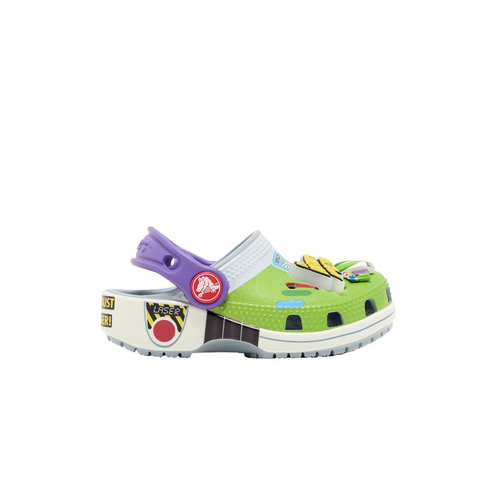 Pre-owned Crocs Toy Story X Classic Clog Toddler 'buzz Lightyear' | Green | Infant Size 4