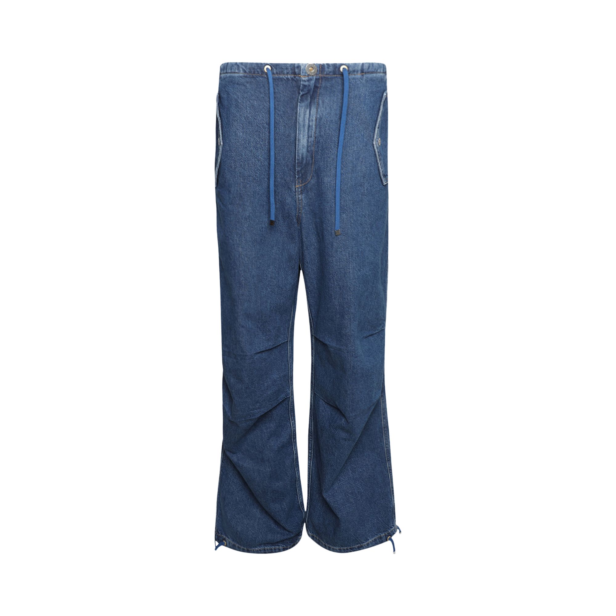Pre-owned Dion Lee Parachute Jean 'american Blue' | Women's Size S