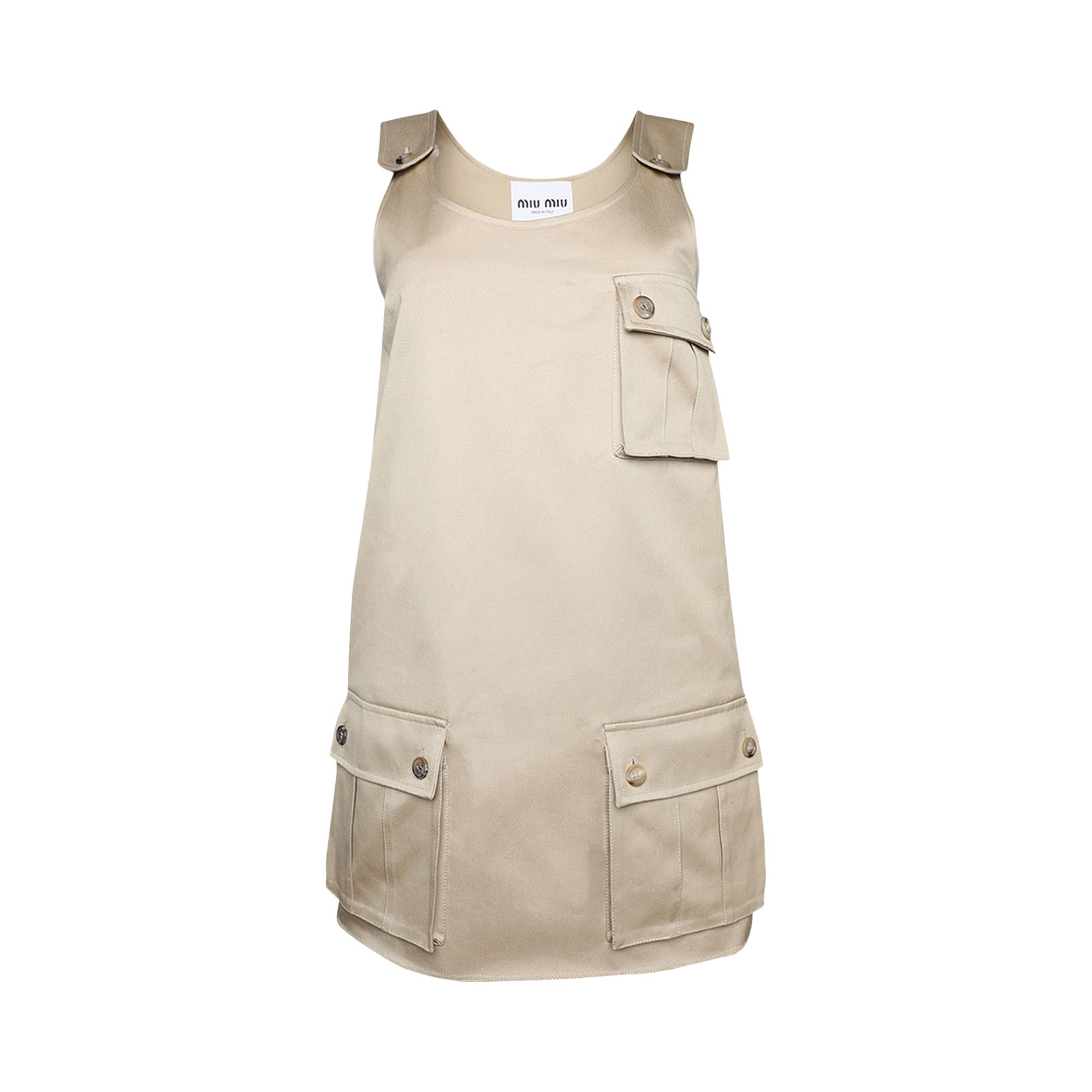 Pre-owned Miu Miu Chino 'tan' | Women's Size 38