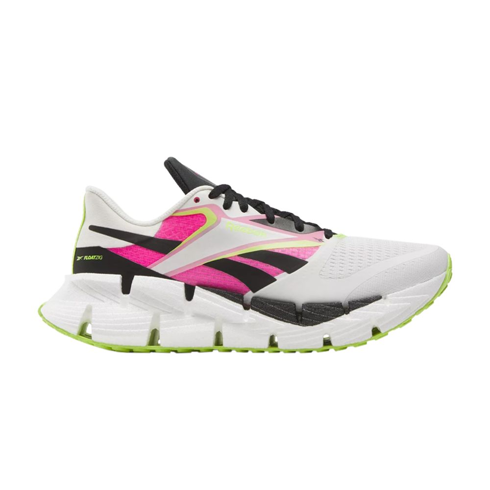 Pre-owned Reebok Wmns Floatzig 1 'chalk Laser Pink' In White