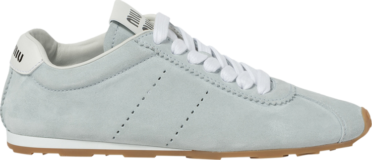 Miu Miu Wmns Suede Sneaker 'Light Blue'