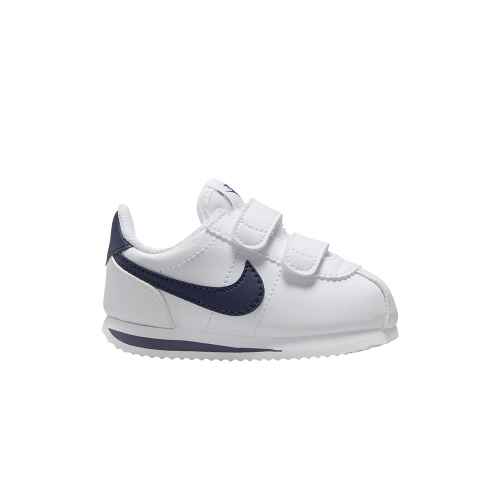Pre-owned Nike Cortez Basic Sl Td 'white Neutral Indigo' | Infant Size 9