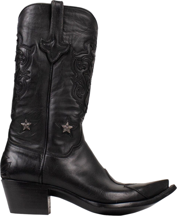 Chrome Hearts Wmns Western Cowboy Boot 'Black'
