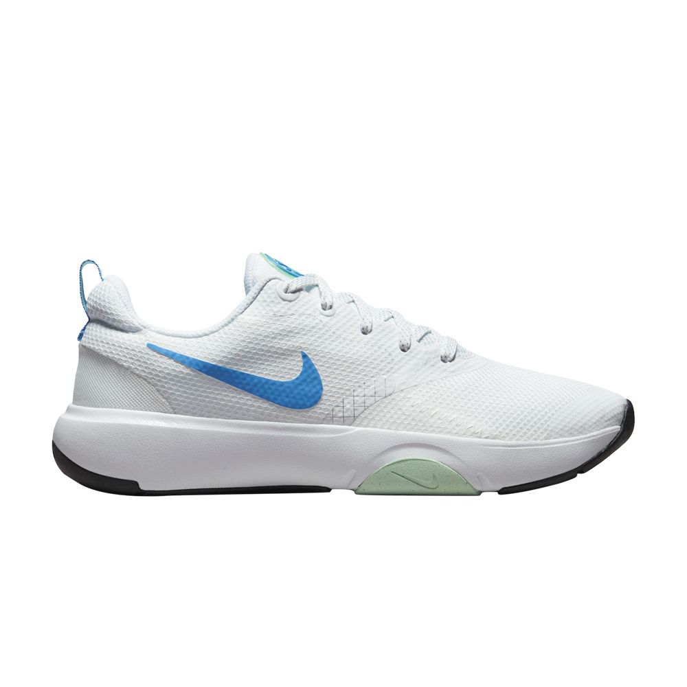 Pre-owned Nike Wmns City Rep Tr 'white University Blue Mint' | Women's Size 10