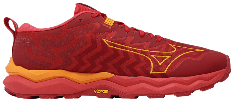 Mizuno Wave Daichi 8 GORE TEX Cayenne Citrus Salsa