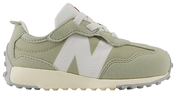 New Balance 327 New B Hook  Loop Kids Wide Olivine