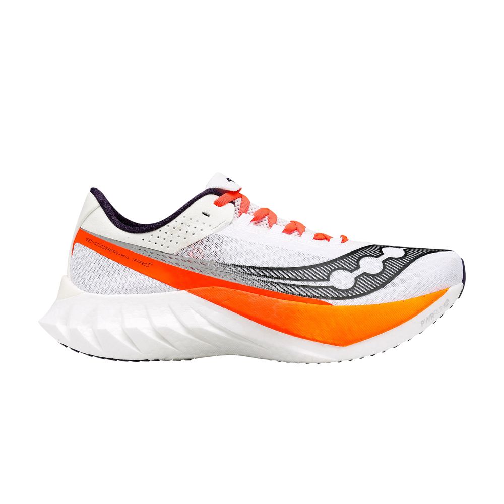 Saucony Endorphin Pro 4 'White Black Orange' | Men's Size 10