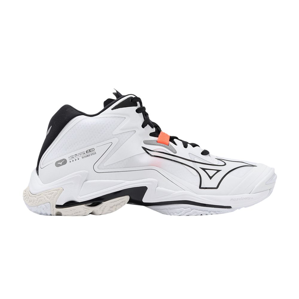 Pre-owned Mizuno Wave Lightning Z8 Mid 'white Black'