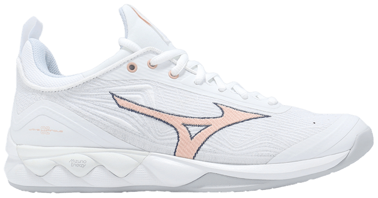 Mizuno Wmns Wave Luminous 2 White Peach Parfait