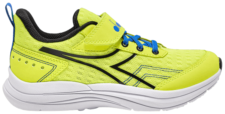 Diadora Snipe Big Kid Yellow Fluo Black