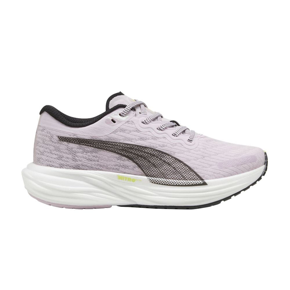 Pre-owned Puma Wmns Deviate Nitro 2 Radiant 'grape Mist Black' In Purple