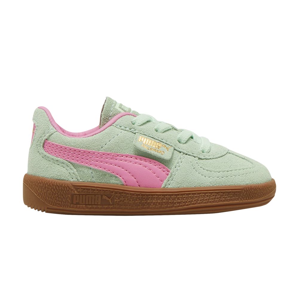 Pre-owned Puma Palermo Toddler 'fresh Mint Fast Pink Gum' | Green | Infant Size 4