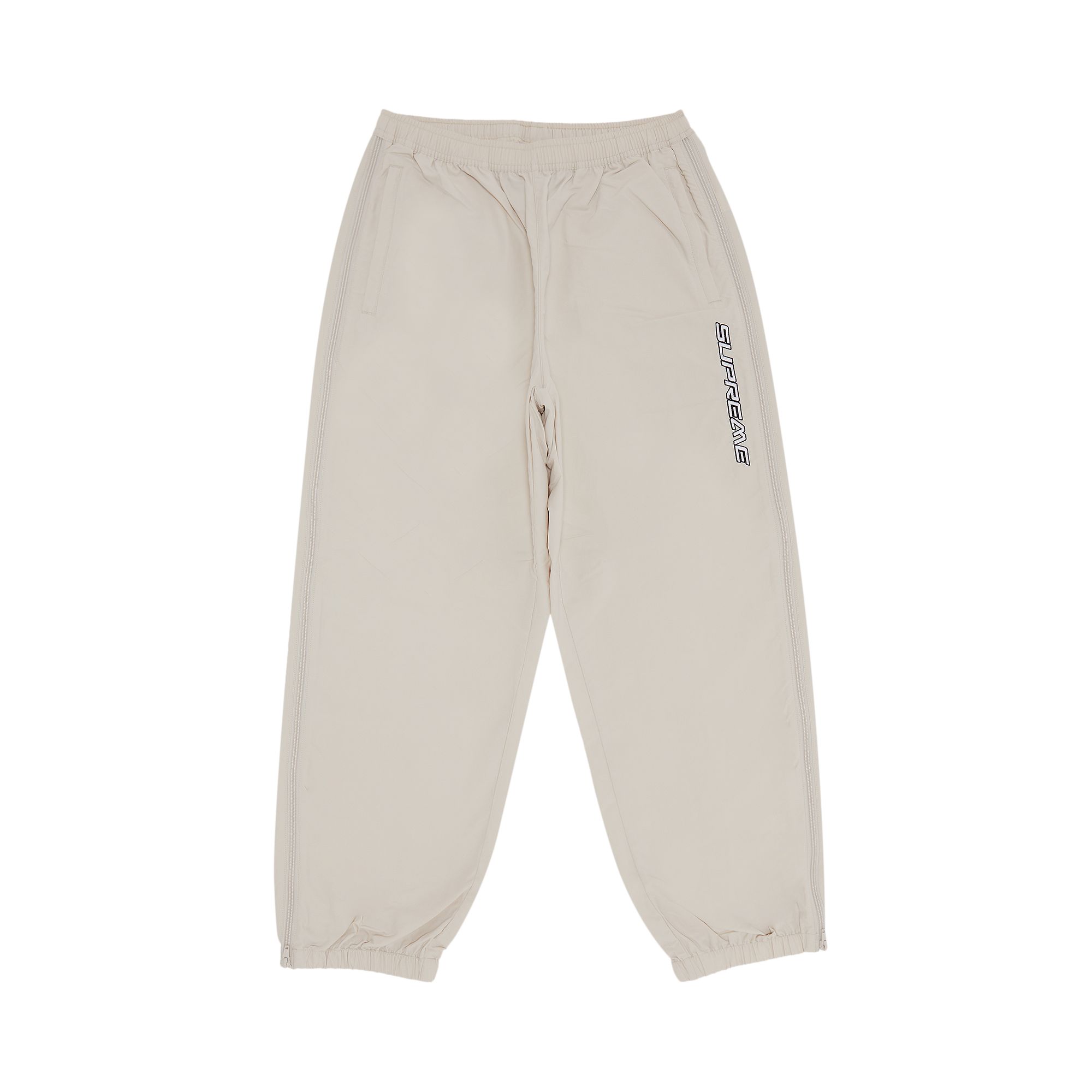 Pre-owned Supreme Warm Up Pant 'stone' In White
