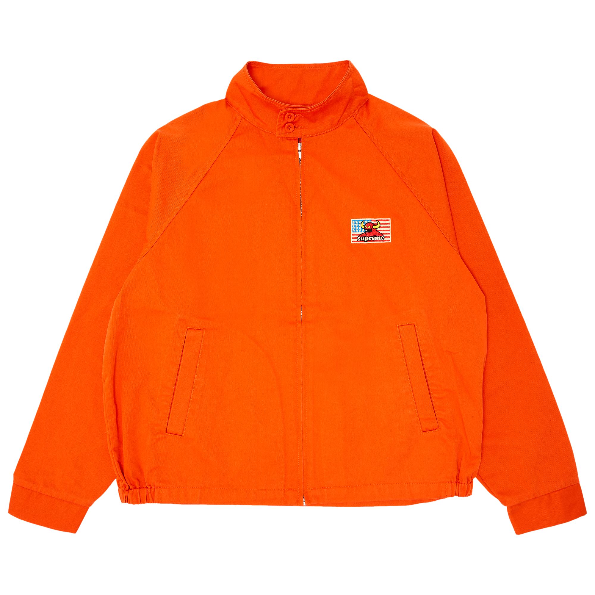 Supreme x Toy Machine Harrington Jacket 'Bright Orange' | Men's Size S