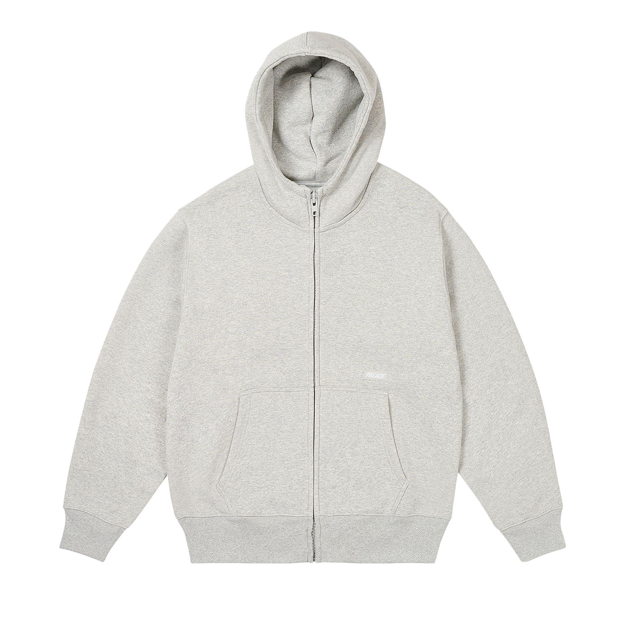 Pre-owned Palace 5g Zip Hood 'grey Marl' | Men's Size Xxl In Gray