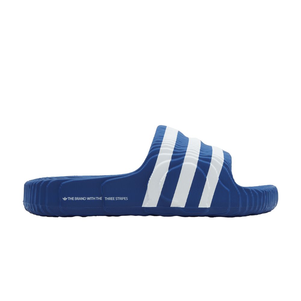 adidas Adilette 22 Slide 'Royal Blue White' | Men's Size 12