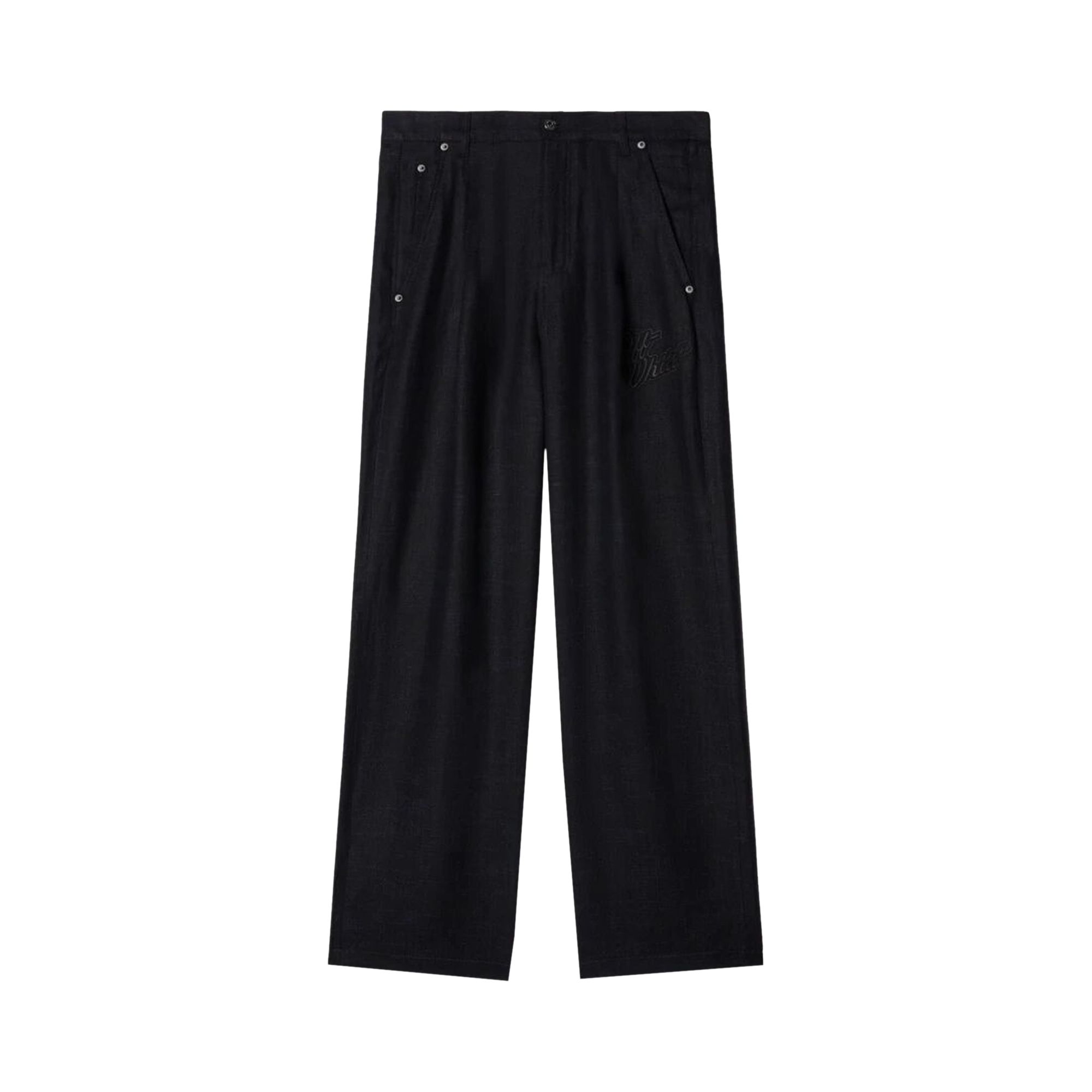 Pre-owned Off-white Wide Leg Trousers 'black' | Men's Size 31