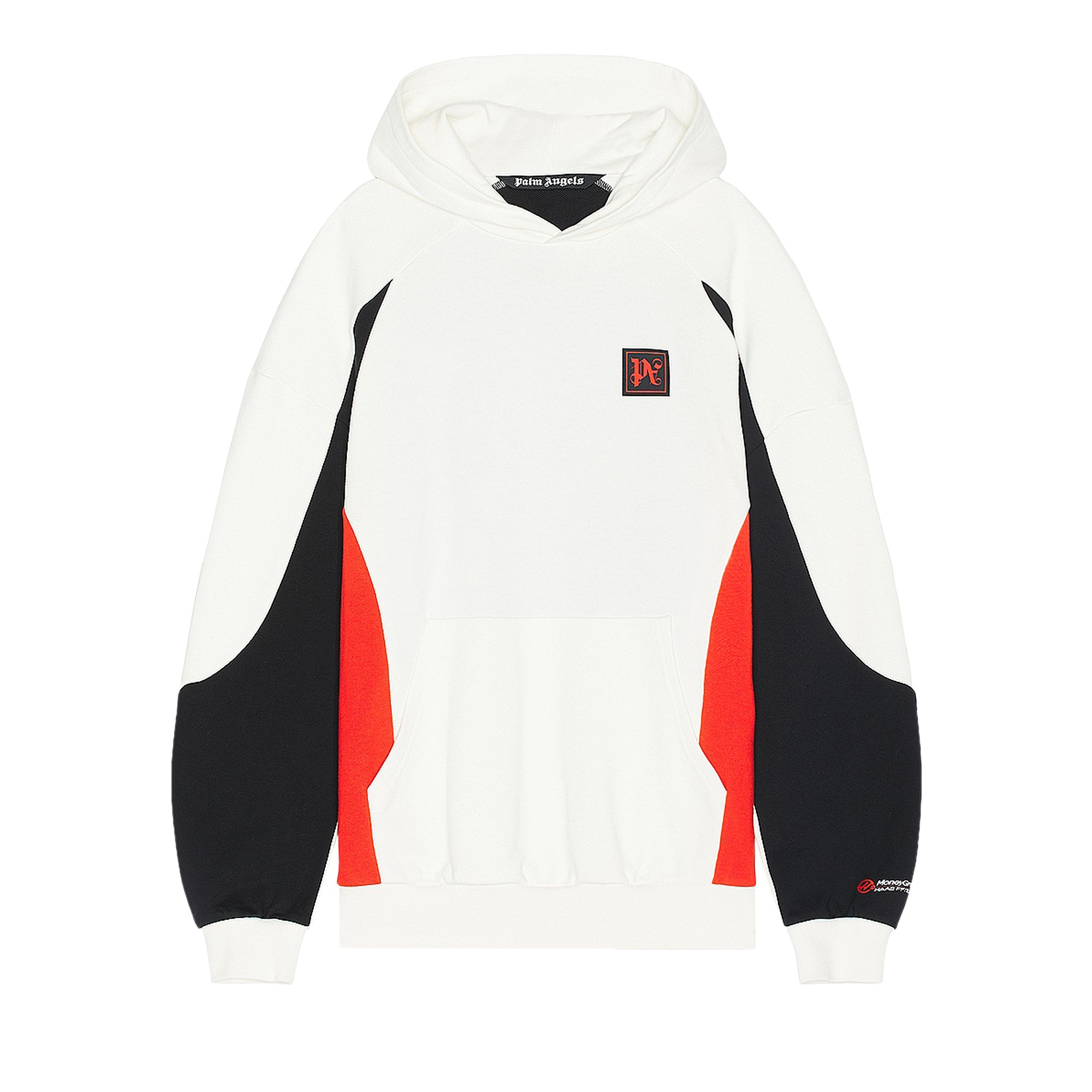 Palm Angels Hoody 'Off White/Black' | Men's Size L