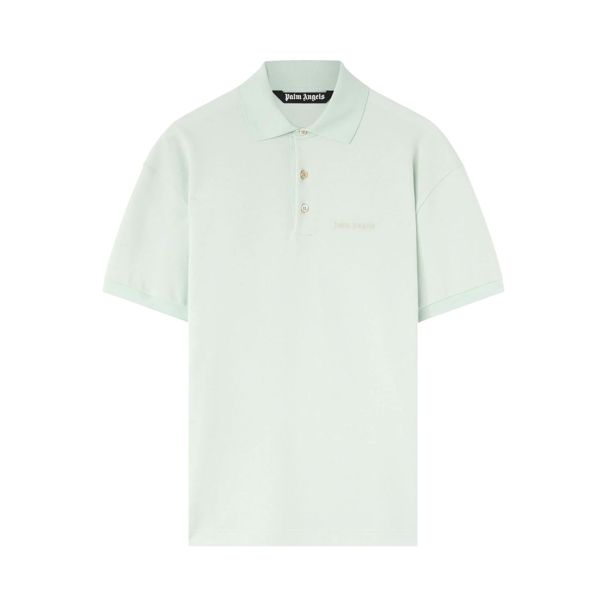 Pre-owned Palm Angels Classic Logo Polo 'mint' | Green | Men's Size M
