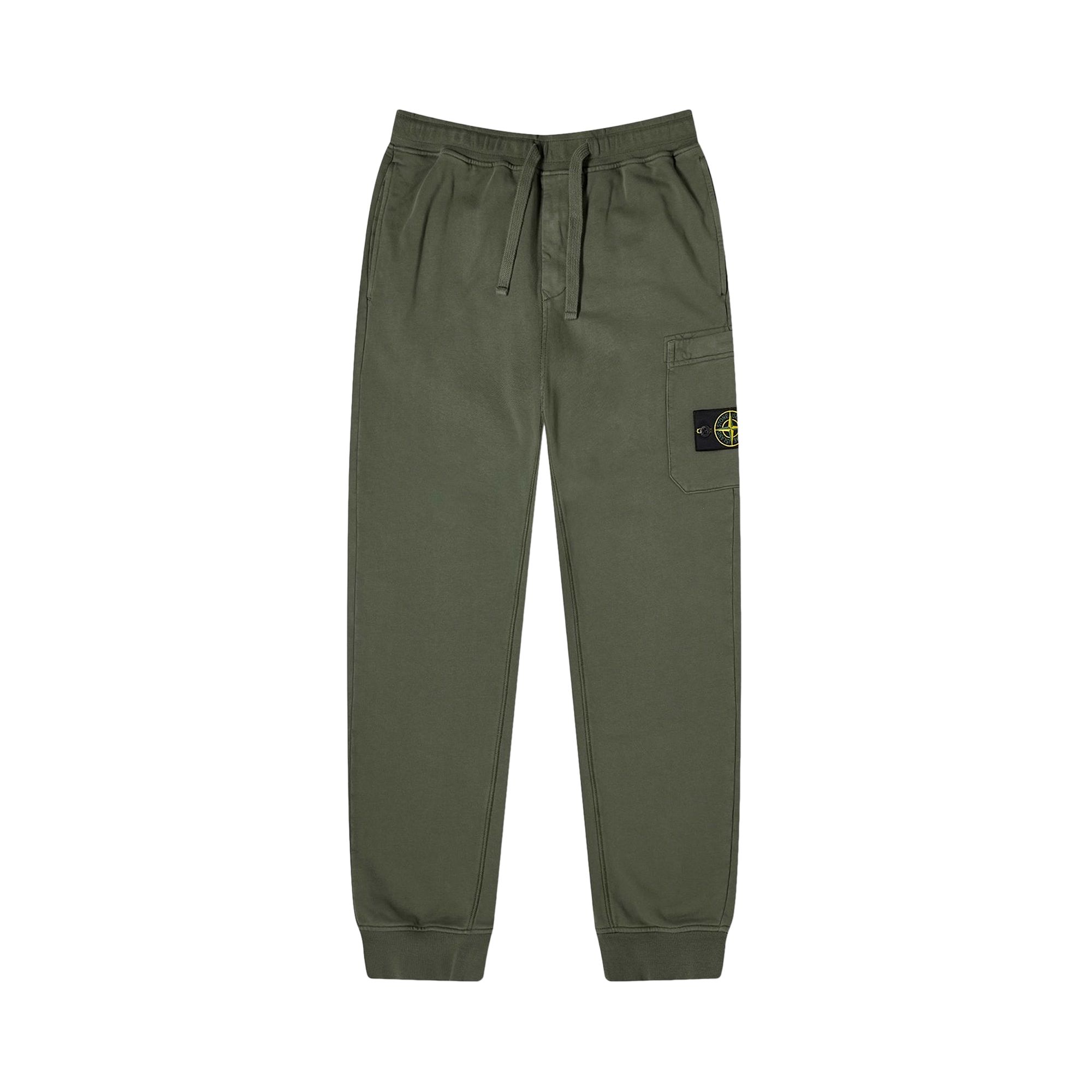 Pre-owned Stone Island Sweatpants 'musk' | Green | Men's Size M